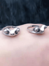 Manschettenring im Vintage-Frosch-Design